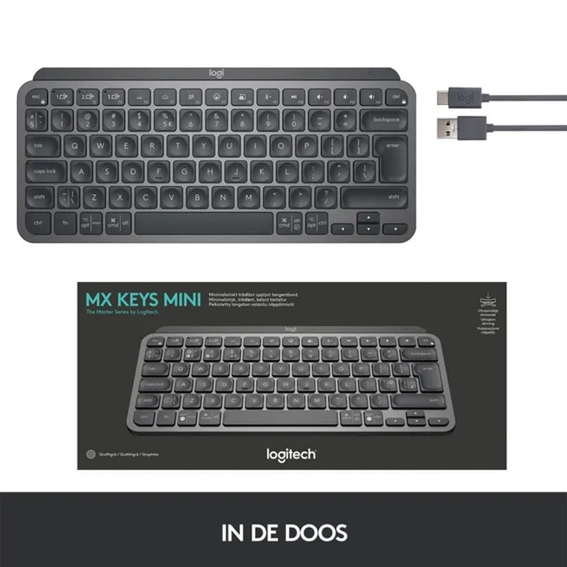 کیبورد لاجیتک مدل MX KEYS MINI