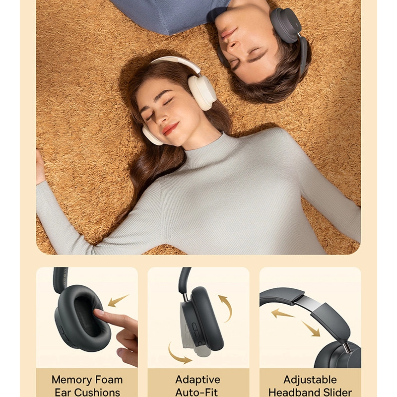 هدفون بلوتوثی باسئوس مدل Bowie D05