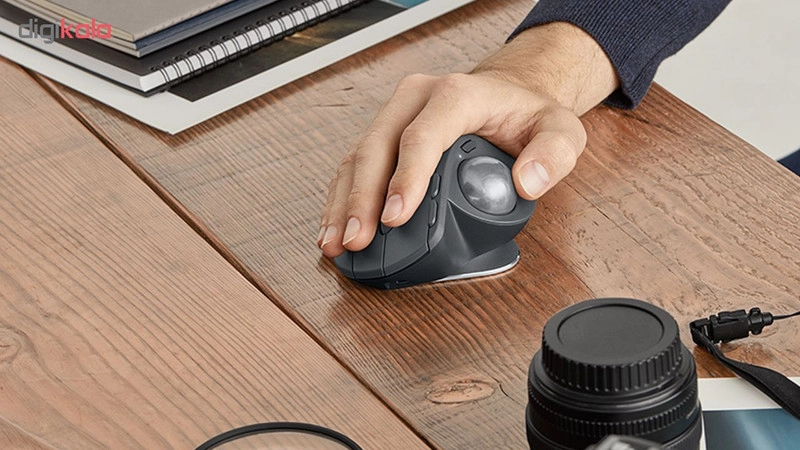 ماوس بی سیم لاجیتک مدل MX ERGO TRACKBALL - نوک مدادی