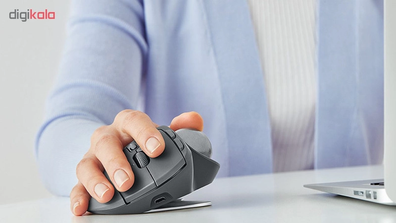 ماوس بی سیم لاجیتک مدل MX ERGO TRACKBALL - نوک مدادی