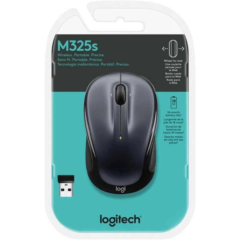 ماوس بی سیم لاجیتک مدل M325s - ذغالی