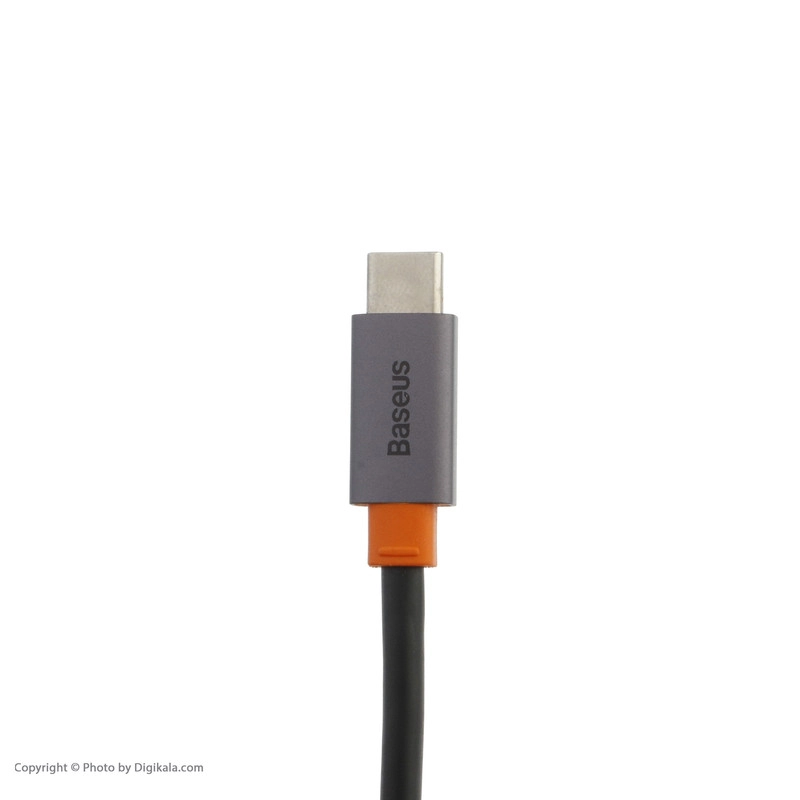 هاب 6 پورت USB-C باسئوس مدل BS-OH042 - تیتانیومی