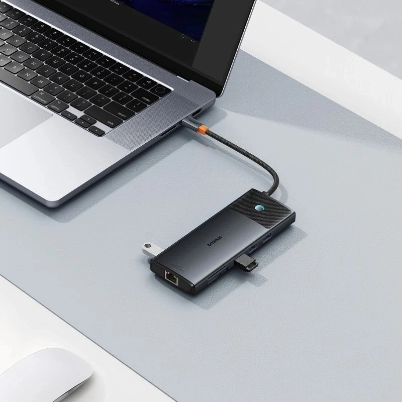 هاب 11 پورت USB-C بیسوس مدل BS-OH098