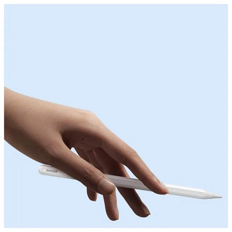 قلم لمسی بیسوس مدل Smooth Writing 2 Series BS-PS003 - سفید