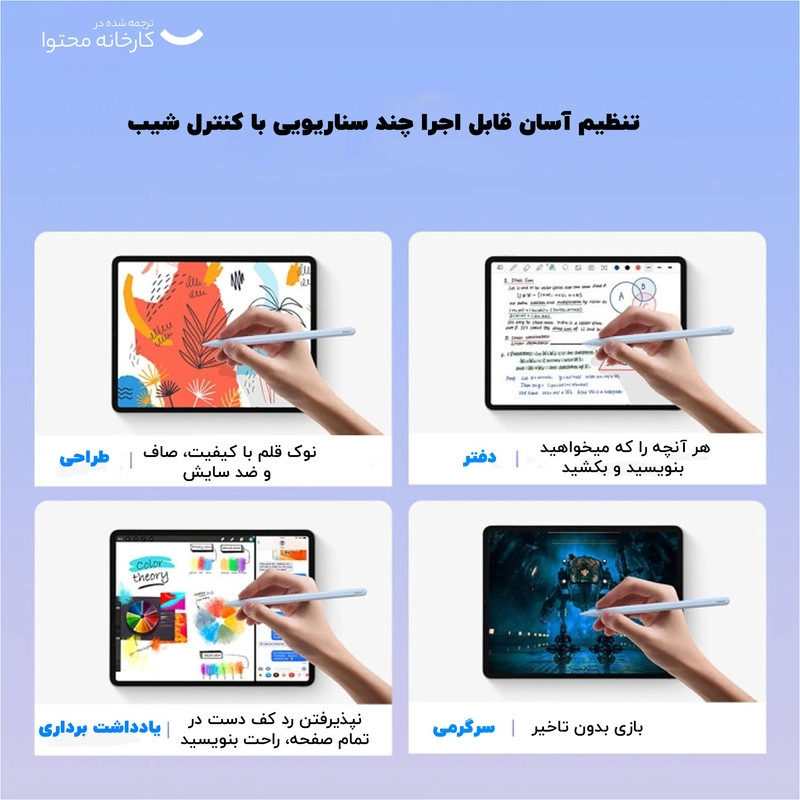 قلم لمسی بیسوس مدل Smooth Writing 2 Series BS-PS003 - سفید