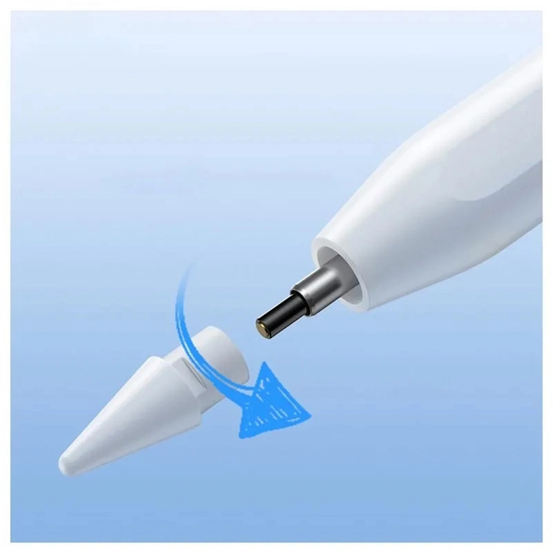 قلم لمسی بیسوس مدل Smooth Writing 2 Series BS-PS003 - سفید