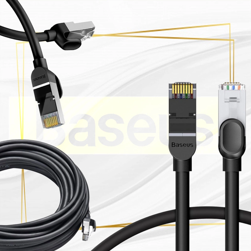 کابل شبکه Cat6 باسئوس مدل PCWL-I01 - 5 متر