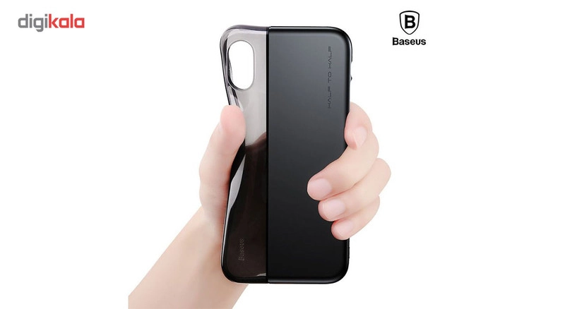 کاور باسئوس مدل Half to Half Case مناسب برای گوشی موبایل آیفون X/10