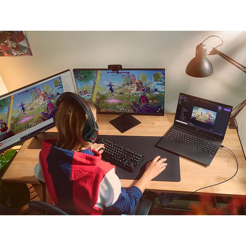 لپ تاپ 16.1 اینچی اچ‌ پی مدل Victus 16 Gaming 16-r0025nia-i7 13700H-64GB DDR5-2TB SSD-RTX3050-FHD - کاستوم شده