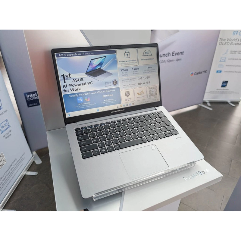لپ تاپ 15.6 اینچی ایسوس مدل ExpertBook P1 P1503CV-NJ0175-i5 13500H-24GB DDR5-512GB SSD-TN-Fingerprint - کاستوم شده