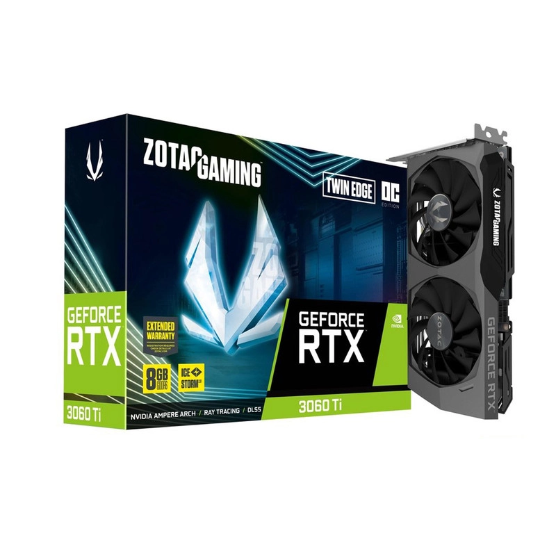 کارت گرافیک زوتک مدل GAMING GeForce RTX 3060 Ti Twin Edge OC LHR
