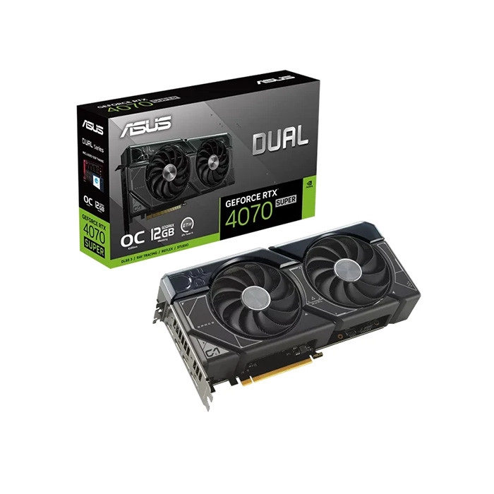کارت گرافیک ایسوس مدل DUAL GeForce RTX 4070 SUPER OC Edition 12GB