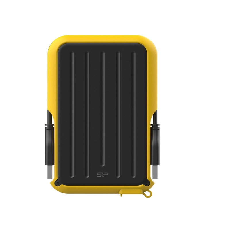 هارد اکسترنال سیلیکون پاور مدل Armor A66 ظرفیت 5 ترابایت - زرد