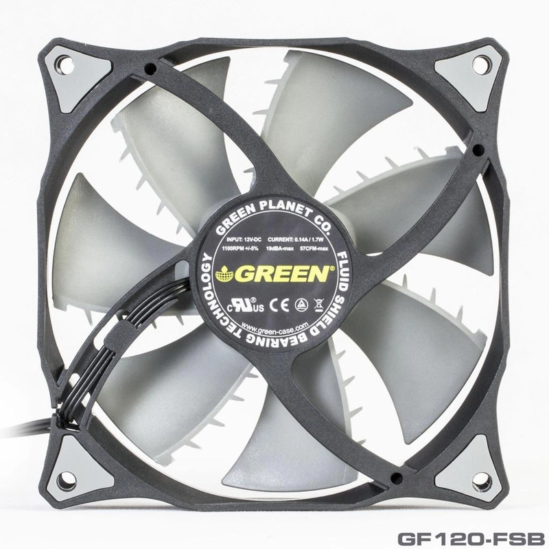 فن کیس گرین مدل GF120-FSB b
