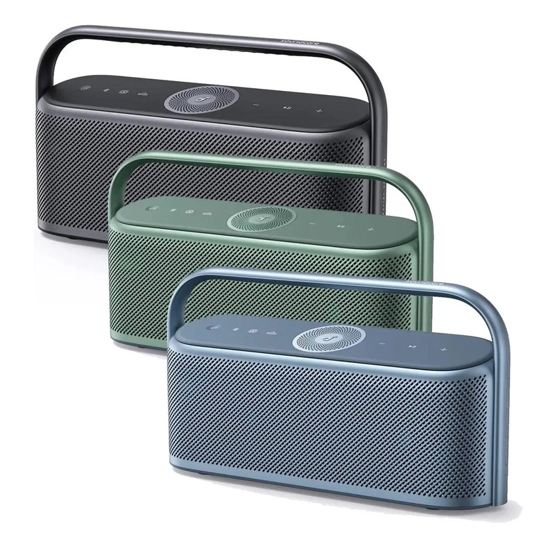 اسپیکر بلوتوثی قابل حمل انکر مدل Soundcore Motion X600/A3130 - خاکستری