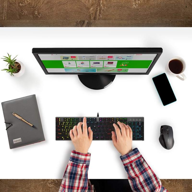 کیبورد مخصوص بازی میشن مدل MT-MK80