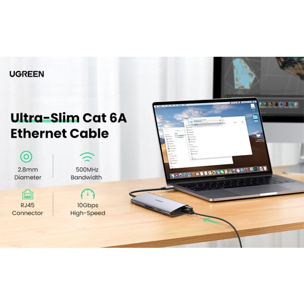 کابل شبکه CAT6 یوگرین مدل NW122-70332