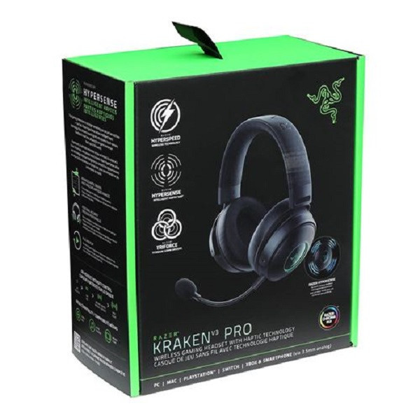 هدست بی سیم ریزر مدل KRAKEN V3 PRO