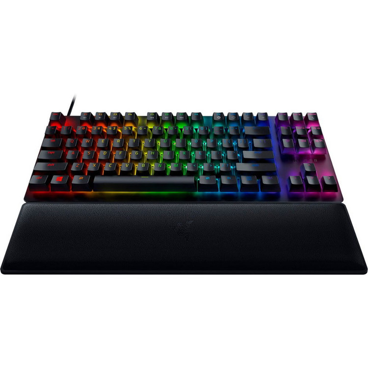 کیبورد گیمینگ ریزر مدل Huntsman V2 Tenkeyless Purple Switch