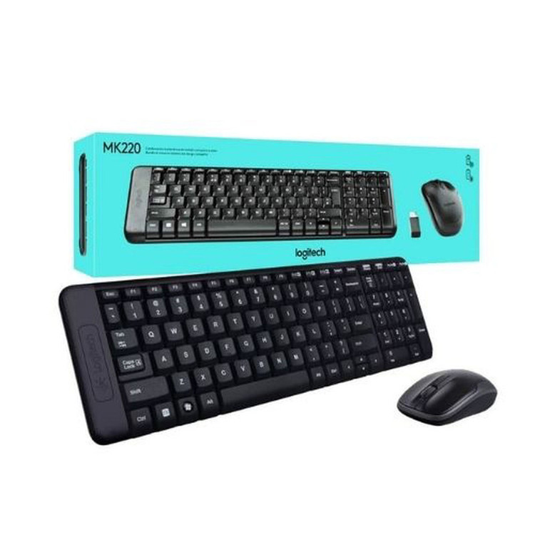 کیبورد و ماوس بی سیم لاجیتک مدل MK220