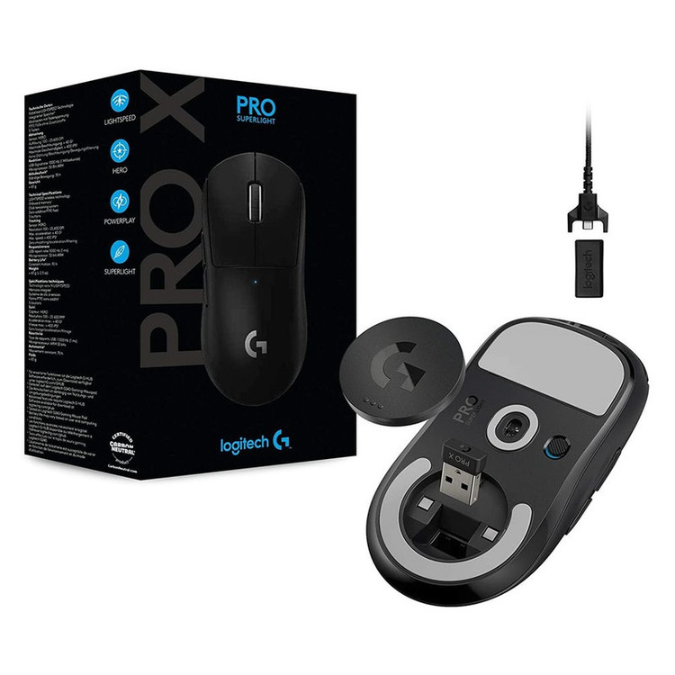 ماوس بی سیم گیمینگ لاجیتک مدل G-PRO X SUPERLIGHT