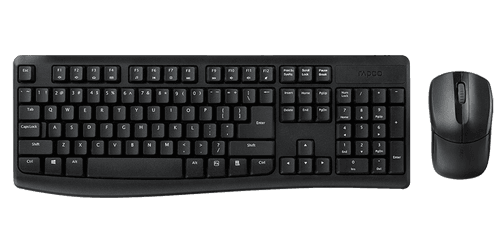 کیبورد و ماوس بی سیم رپو مدل X1800PRO