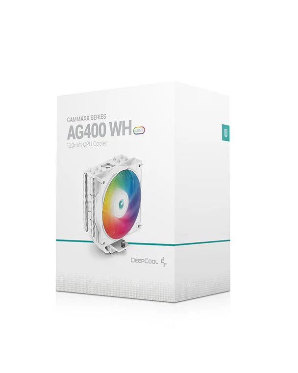 خنک کننده پردازنده دیپ کول مدل AG400 ARGB WH