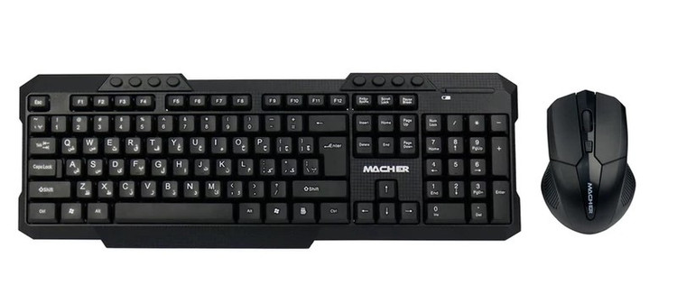 کیبورد و ماوس بی سیم مچر مدل MR-415